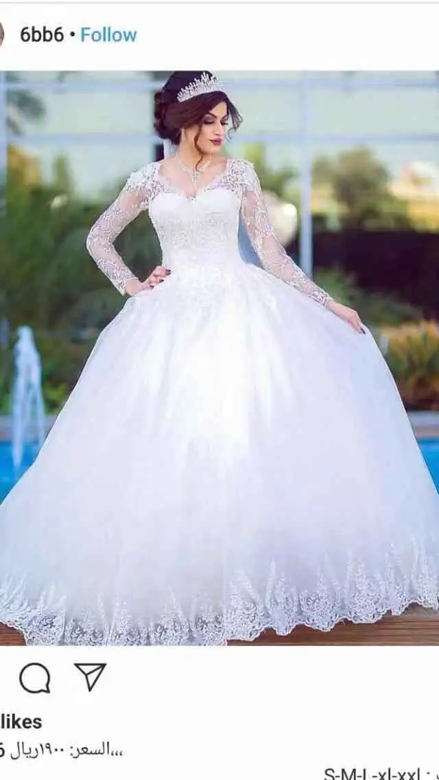 Свадебное Платье Vestidos De Noiva, платье с высоким воротом и длинными рукавами, свадебное вечернее платье 20190612