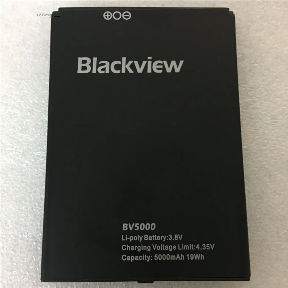 

5000mAh For Blackview BV5000 Battery Batterie Bateria Accumulator AKKU