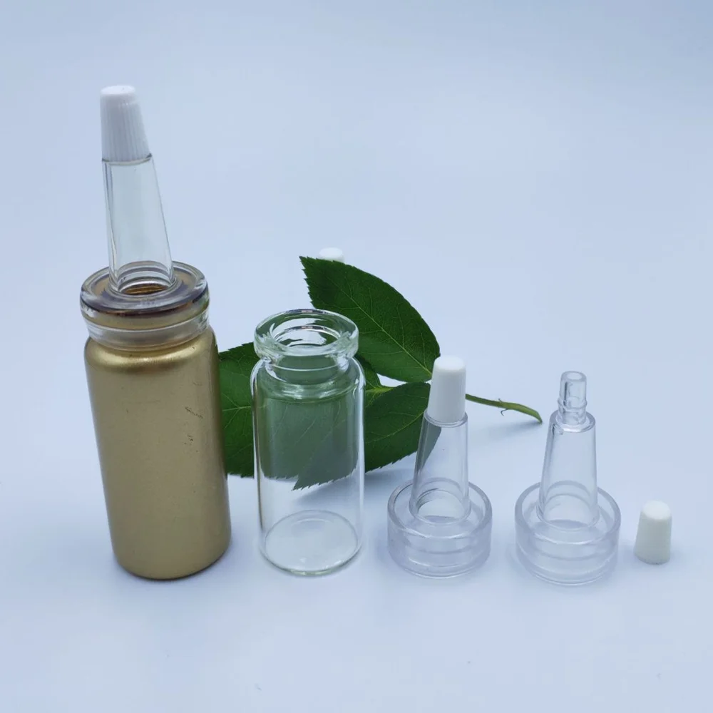 

100Pcs Horn-Shape Vial Bottles Cap for Essence Bottles Liquid Container
