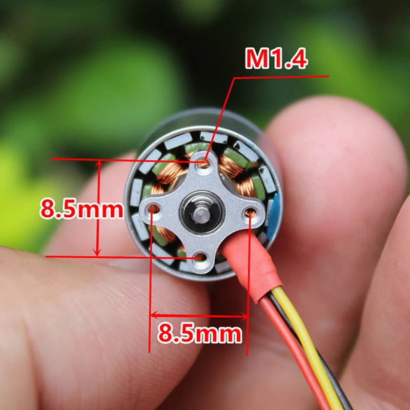 

Micro 1104 HM Brushless Motor 4300KV Mini RC Quadcopter Drone Brushless Motor