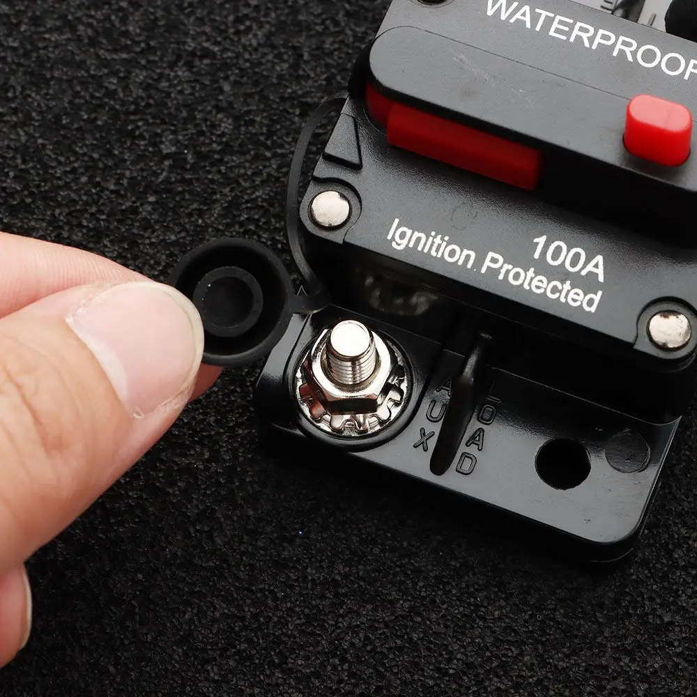 1 шт. 12-48 В водонепроницаемый автоматический выключатель поверхностного монтажа