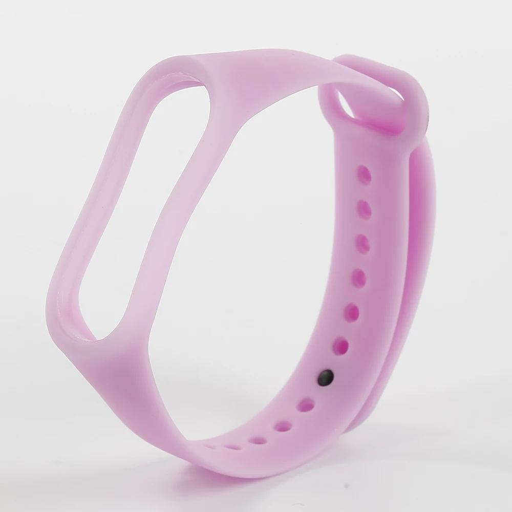 Светящийся Силиконовый ТПУ ремешок на запястье для Xiaomi Mi Band 3 4 Смарт часы сменный