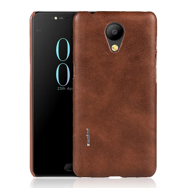Для Elephone P8 чехол Чехол для Elephone P8 деловой чехол Роскошный Ретро Обложка на заднюю панель из искусственной кожи - Цвет: BROWN