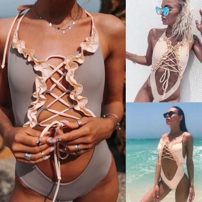 

Купальник в полоску, 1 шт., женская пляжная одежда, купальный костюм, сексуальное бикини, прозрачные пляжные аксессуары Plavky BI50OS