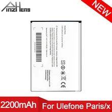 PINZHENG 2200mAh Mobile Phone Battery For Ulefone Paris Replacement Bateria Paris For Ulefone Paris 