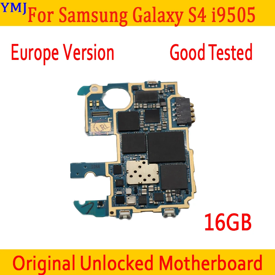 

16GB For Samsung Galaxy S4 i9505 Motherboard,100% Original unlocked for Galaxy S4 i9505 Mainboard with Full Chips,Free Shipping
