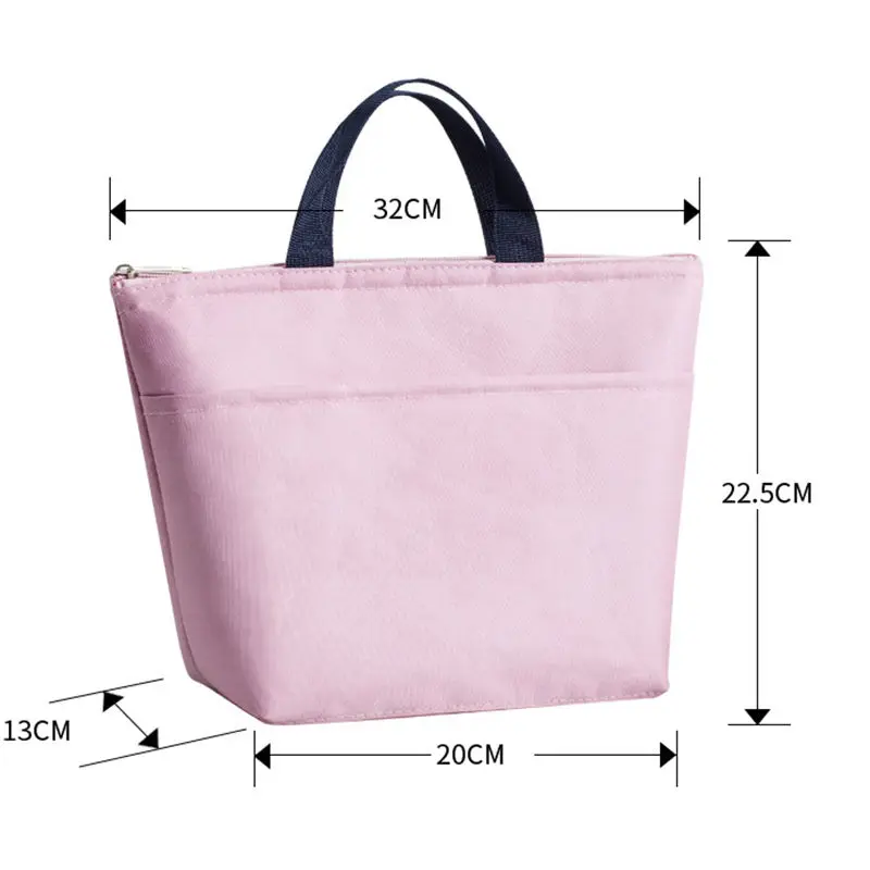 Милая Портативная сумка для ланча девочек несколькими карманами