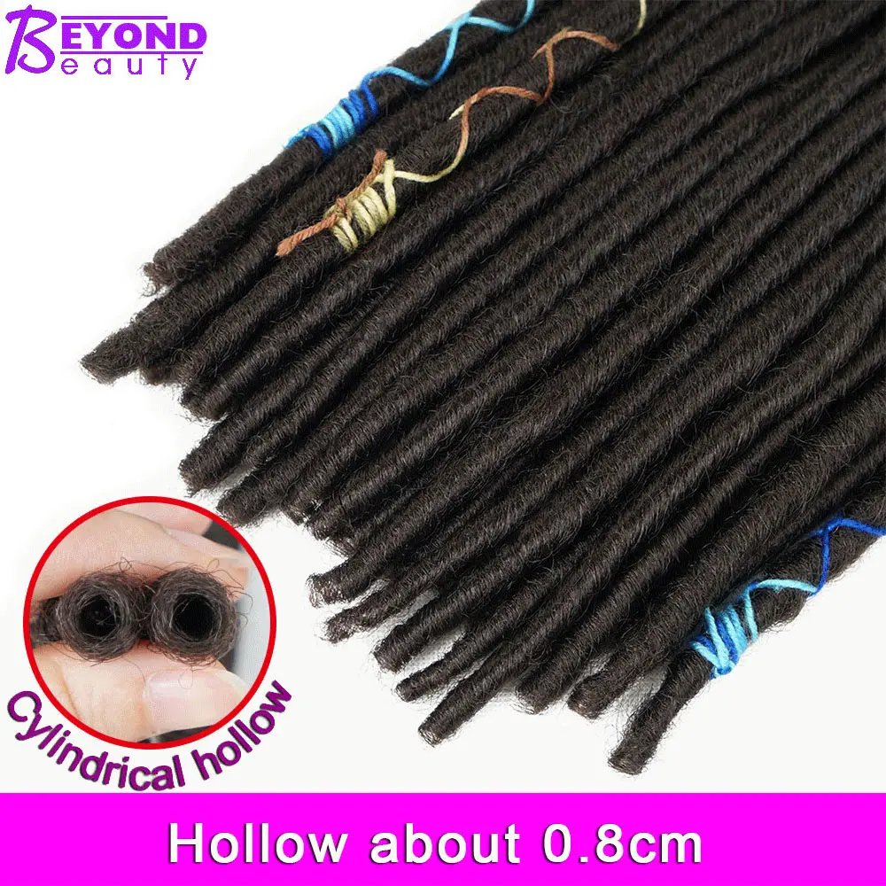 Короткие мягкие вязаные крючком волосы дреды 14 дюймов синтетические красные и