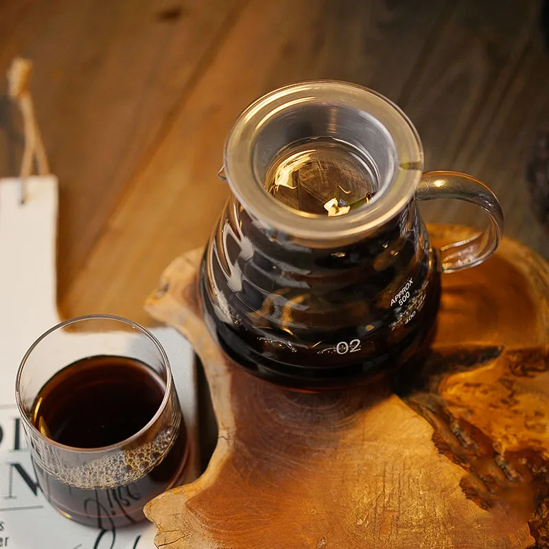 300ml500ml700ml Стекло залить Кофе чайник облако тепла Reasistance 120 градусов обмен горшок