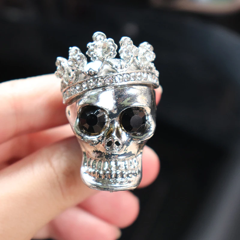 Ароматизатор для украшения автомобиля Cool Skull автомобильный ароматизатор зажимы