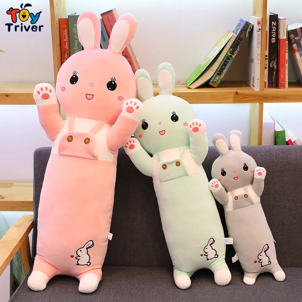 Плюшевая игрушка в виде кролика надувная кукла-животное длинная обнимающая