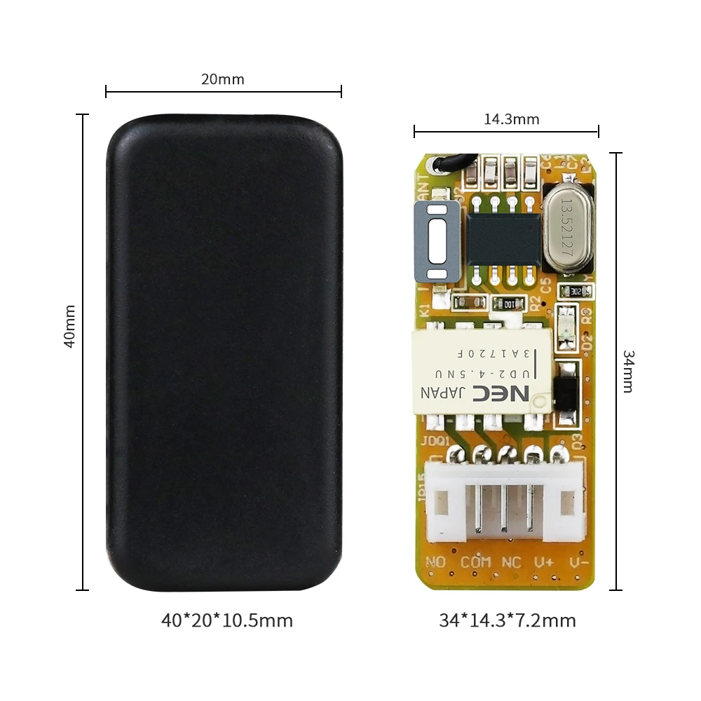 Мини-релейный приемник DC3.5V-DC12V DC3V-DC12V 3 7 в 4 5 6 В 9 12 беспроводной TX RX | Строительство