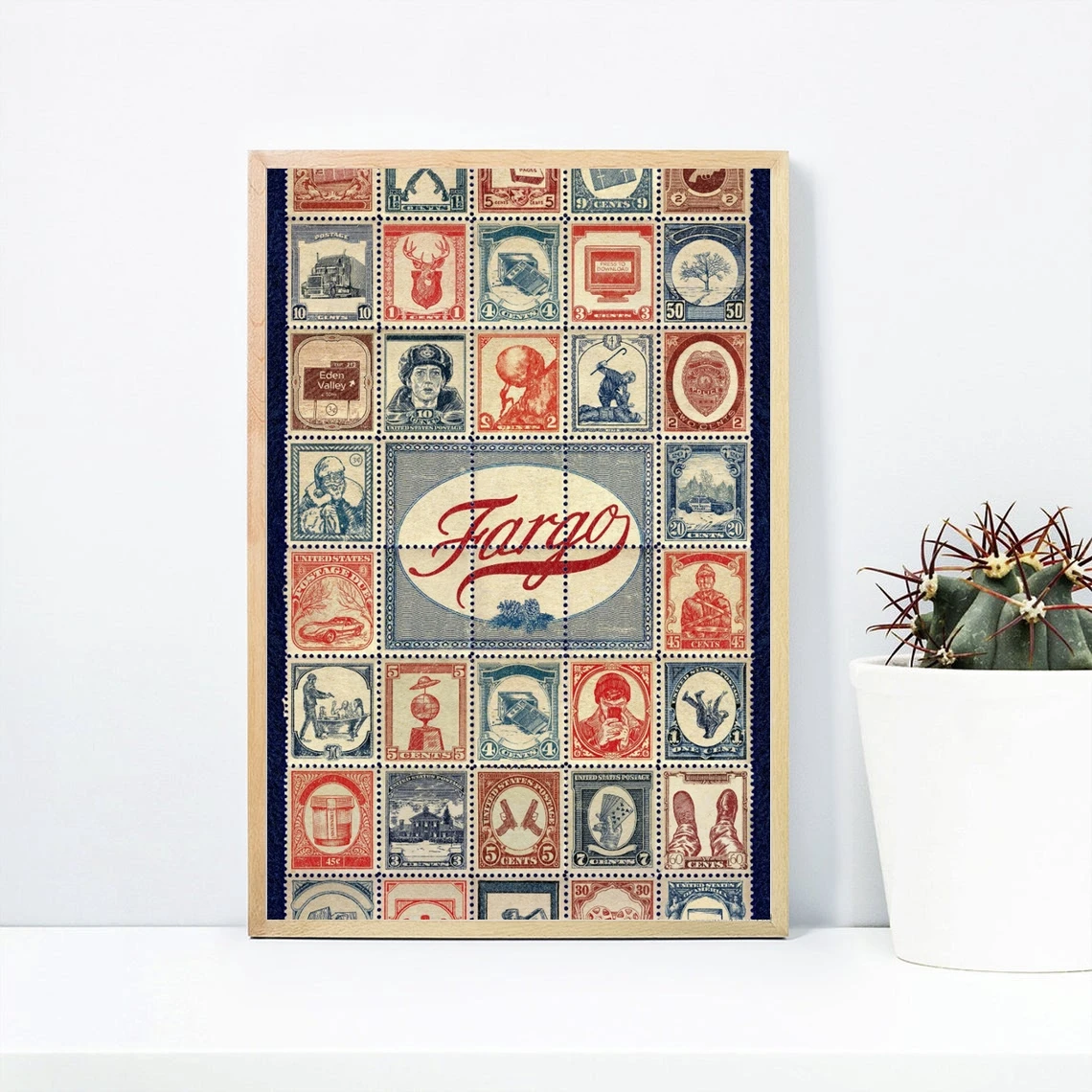 Постер фильма Fargo печать на холсте настенная живопись украшение для дома (без