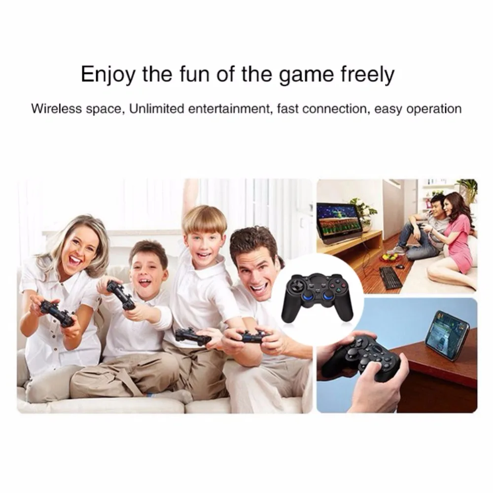 Геймпад с ручкой джойстик для компьютерной приставки беспроводной USB геймпад