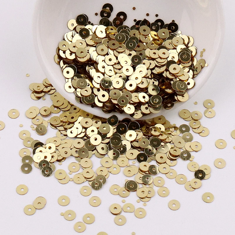 2000 шт./пакет 4 мм серебряной пленкой без каблука круглая поливинилхлоридная