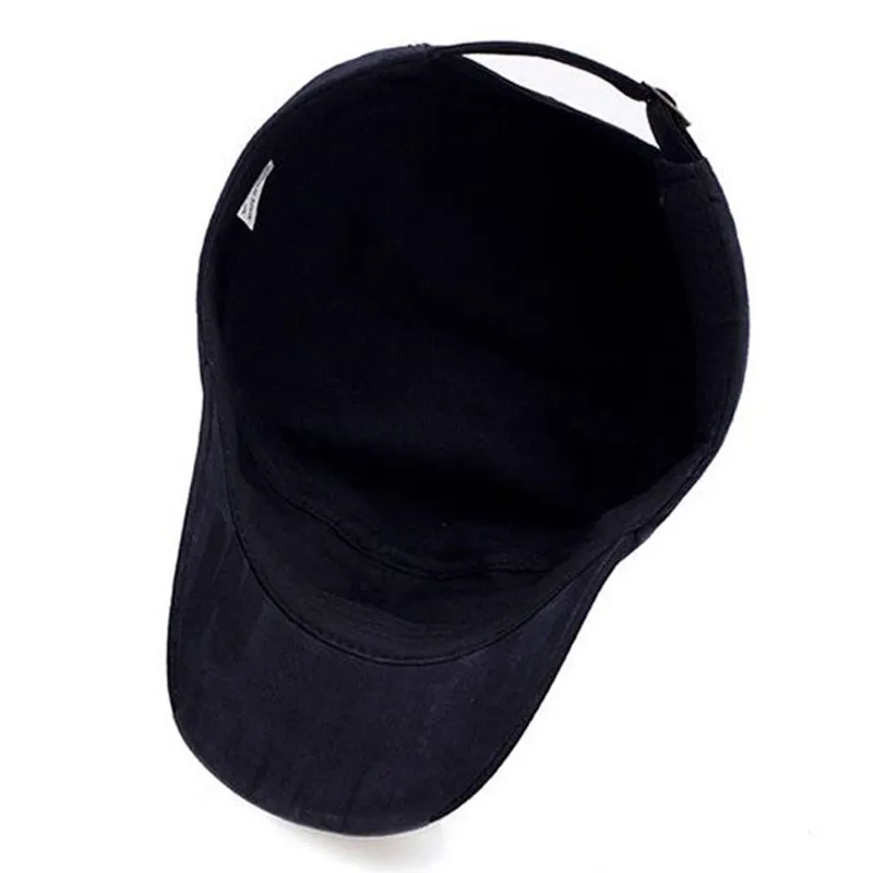 

SHALUOTAOTAO Men's Flat Cap Trend Spring Autumn Fashion Cotton Military Hats Adjustable Size Embroidery Letter Brand Tongue Caps