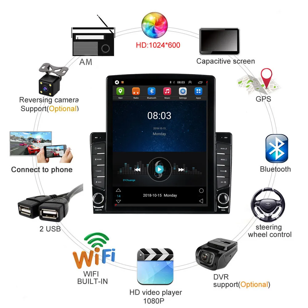4g lte android 10 for hyundai elantra 2011 2012 2013 tesla type multimedia stereo car dvd player navigation gps radio free global shipping