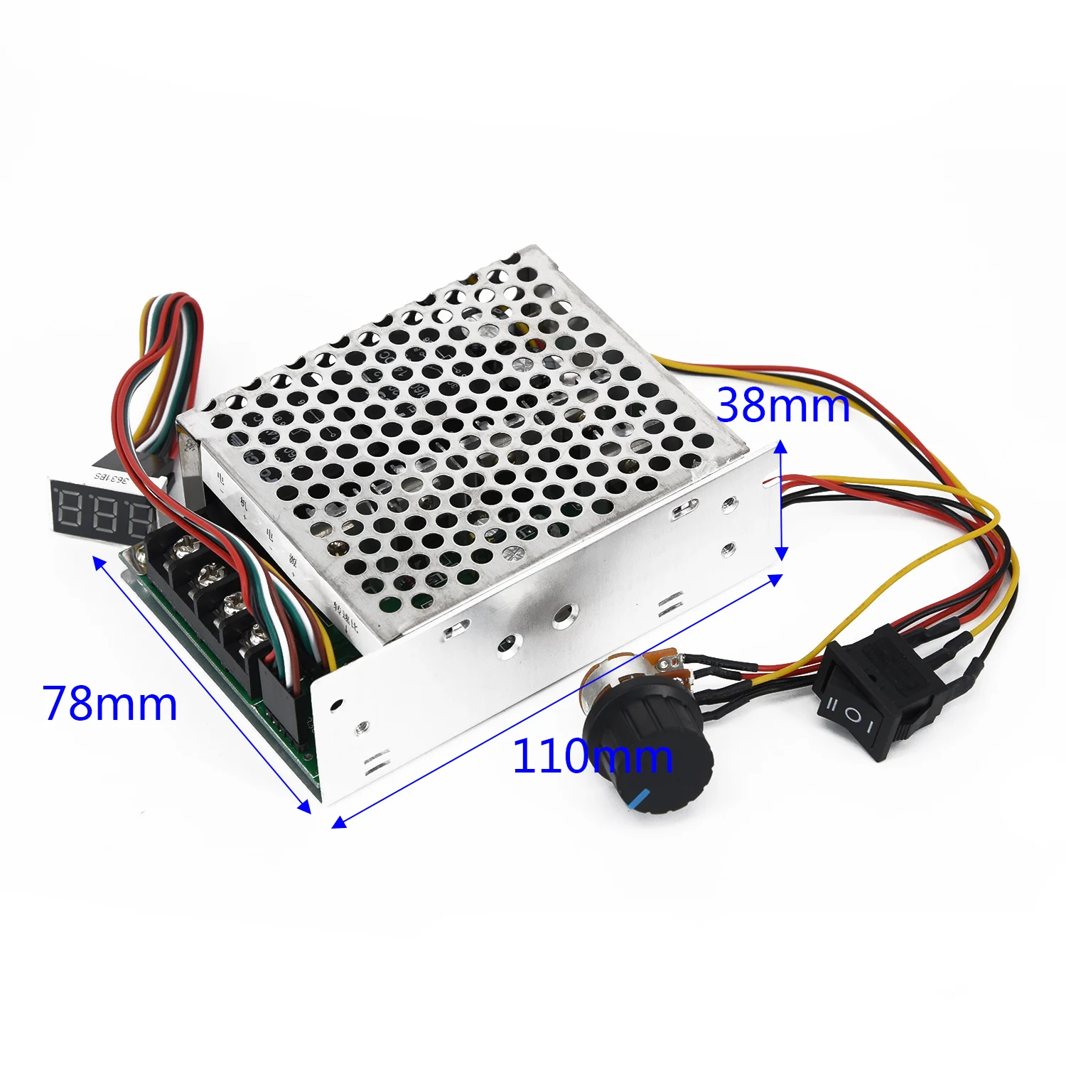 

Dc10 Tp 55v 12v 24v 36v Pwm Motor Speed Controller Cw Ccw Reversible Governor
