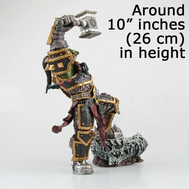 WOW Orc Warchief Thrall ПВХ экшн-фигурка 3D модель статуя XL | Игрушки и хобби