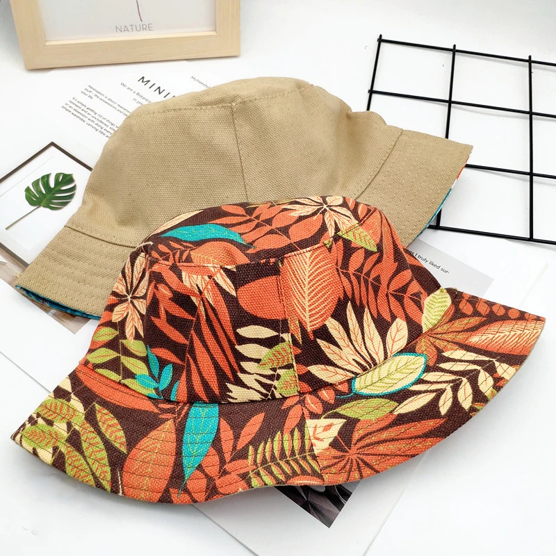 Панама GOUTER с рисунком кленового листа дизайнерская шапка в стиле хип хоп для