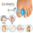 Мягкий силиконовый гелевый разделитель для большого пальца стопы, вальгусная деформация, корректор бурсита, выпрямитель для пальцев стоп, регулятор, ортопедические вставки, инструмент для ухода за ногами