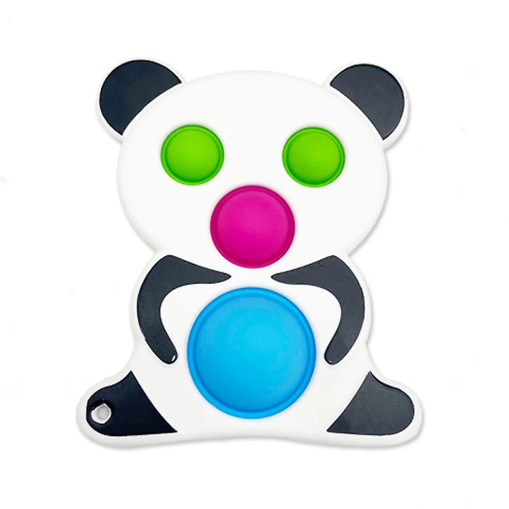 

Dimple Fidget Toy Large Round Fingertip Push Bubble Stress Relief Relaxing Toys Autism Needs Early Education Puzzle for KidAdult