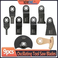 9 pcsset oscillating multi tool saw blades accessories fit for multimaster power tools as fein dremel bosch