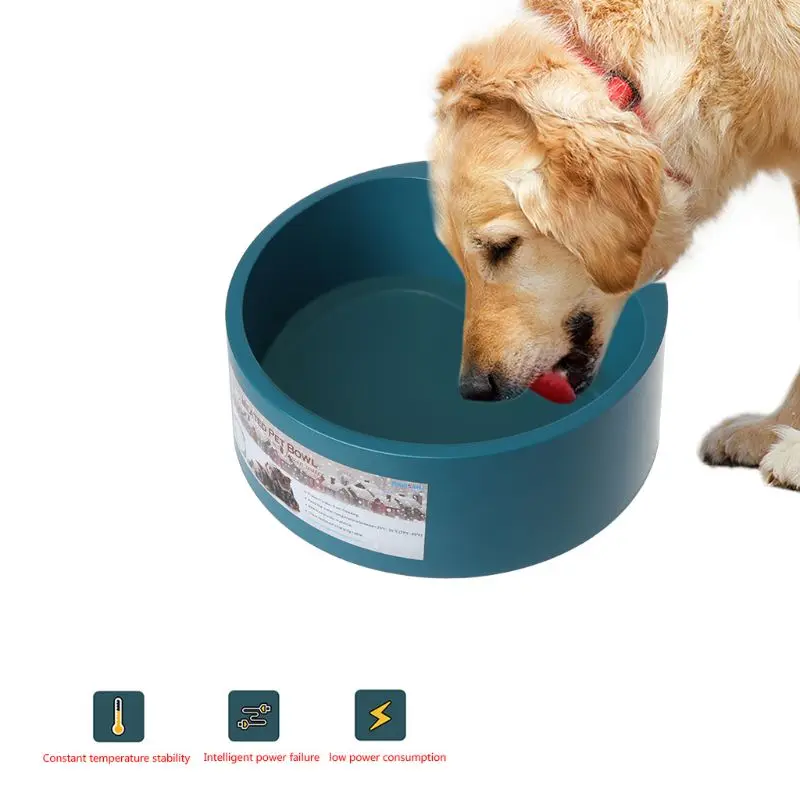 

Heated Pet Bowl,Multifunctional Pet Bowl for Food Water,Constant Temperature Water Food Feeder,Thermal-Bowl for Dogs Ca