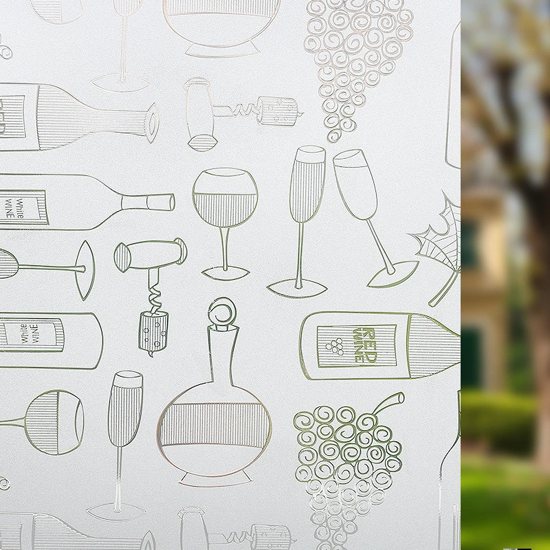 LUCKYYJ декор для конфиденциальности оконная пленка матовая самоклеящаяся