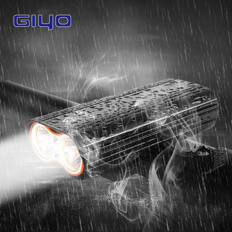 

GYIO Outdoor Bicycle Bike Light 2400Lm Headlight T6 Leds Super Bright Bicycle Front Light Cycling Lamp Flashlight Accessories