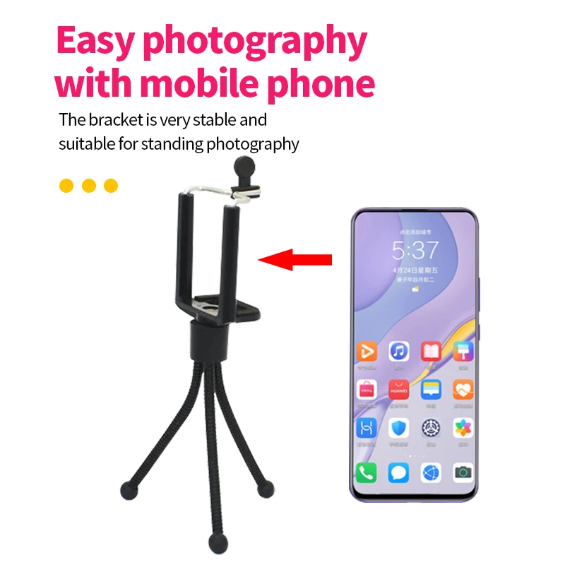 Мини штативы для камеры на мобильный телефон Go Pro Гибкий штатив настольная