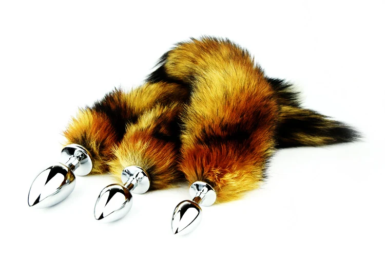 Wetips Анальная пробка с лисьим хвостом пара геев БДСМ игрушка косплей анальный