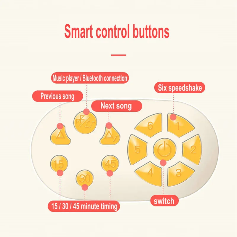Безопасное кресло качалка для ребенка электрическая колыбель новый стиль умная