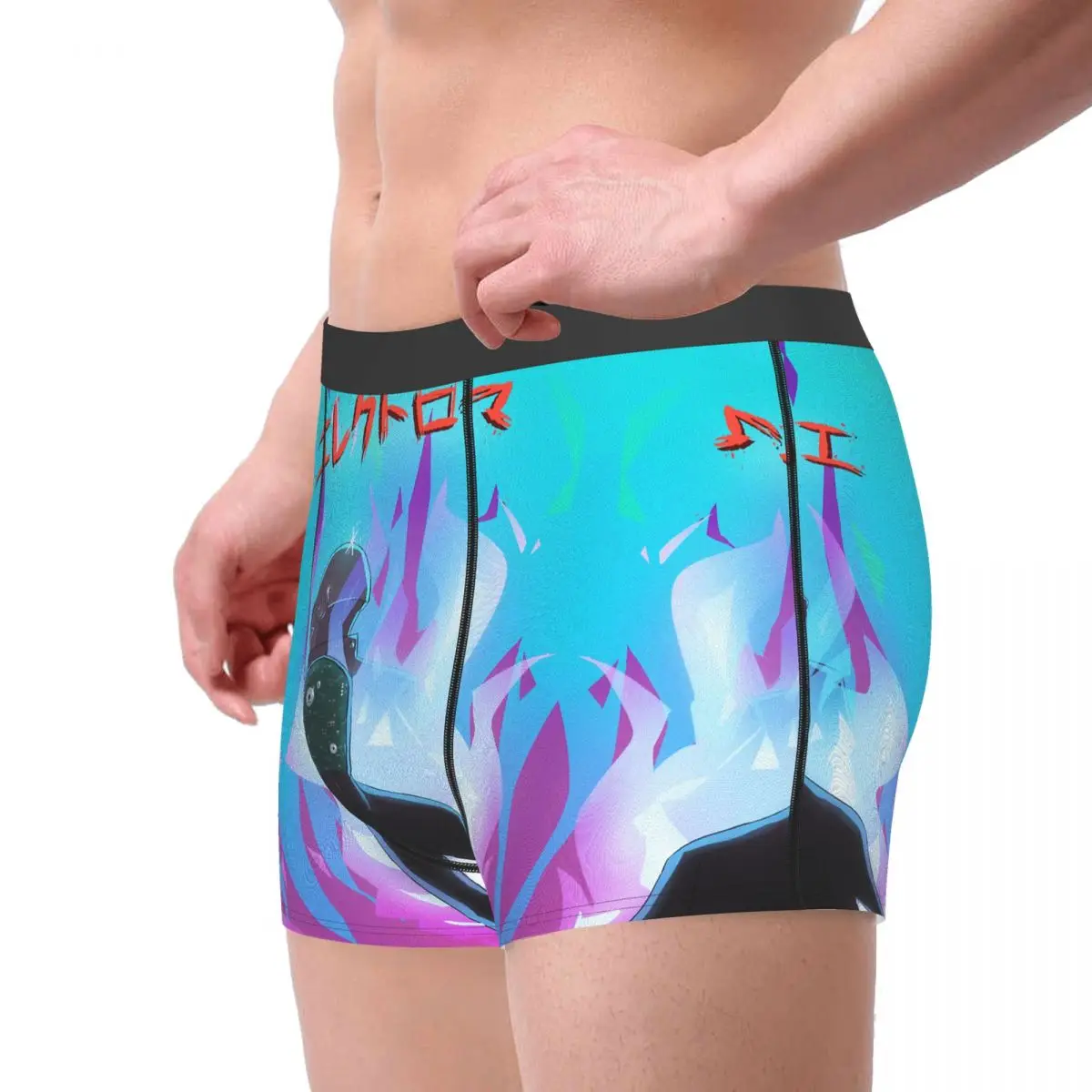 Electromare (Daft A Punk) Men's Boxer Briefs R292 Funny Geek Men's boxer leggings