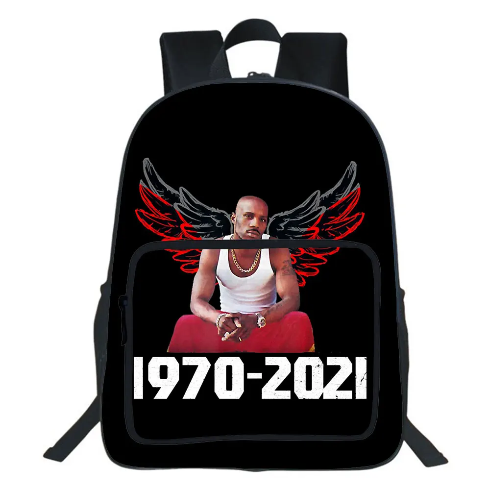 

Rapper DMX Backpack Mochila Boys School Bag Teens Girl Storage Bag Travel Bags Children Rucksack NEW 16 Inches