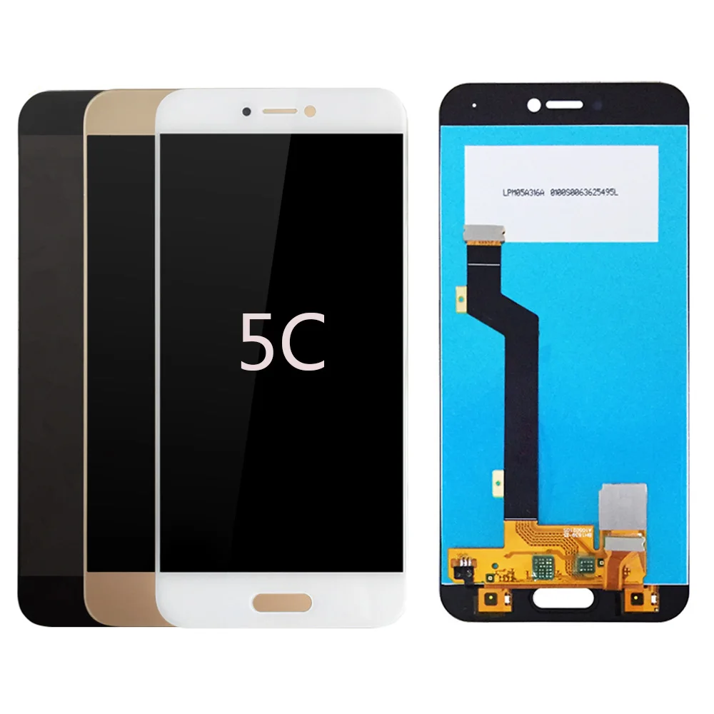 Оригинальный 5 15 &quotЖК дисплей для Xiaomi MI 5c Mi5c ЖК сенсорный экран в сборе с рамкой