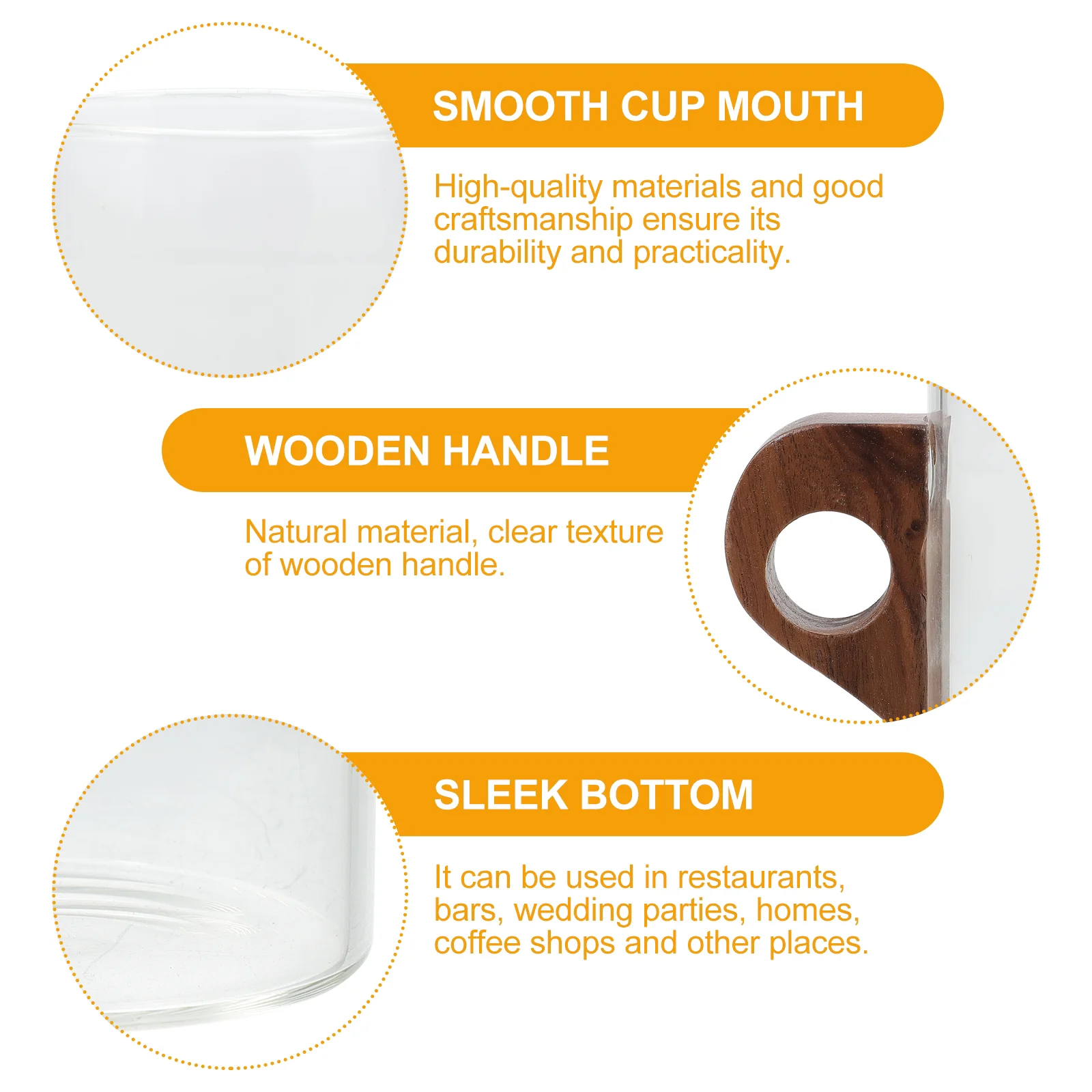 1 шт. стеклянная кофейная кружка изысканная чашка модная чайная красивая | Дом и