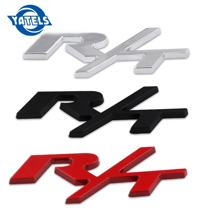 1 шт. автомобильный Стайлинг металлический 3D R/T RT логотип эмблема значок наклейка