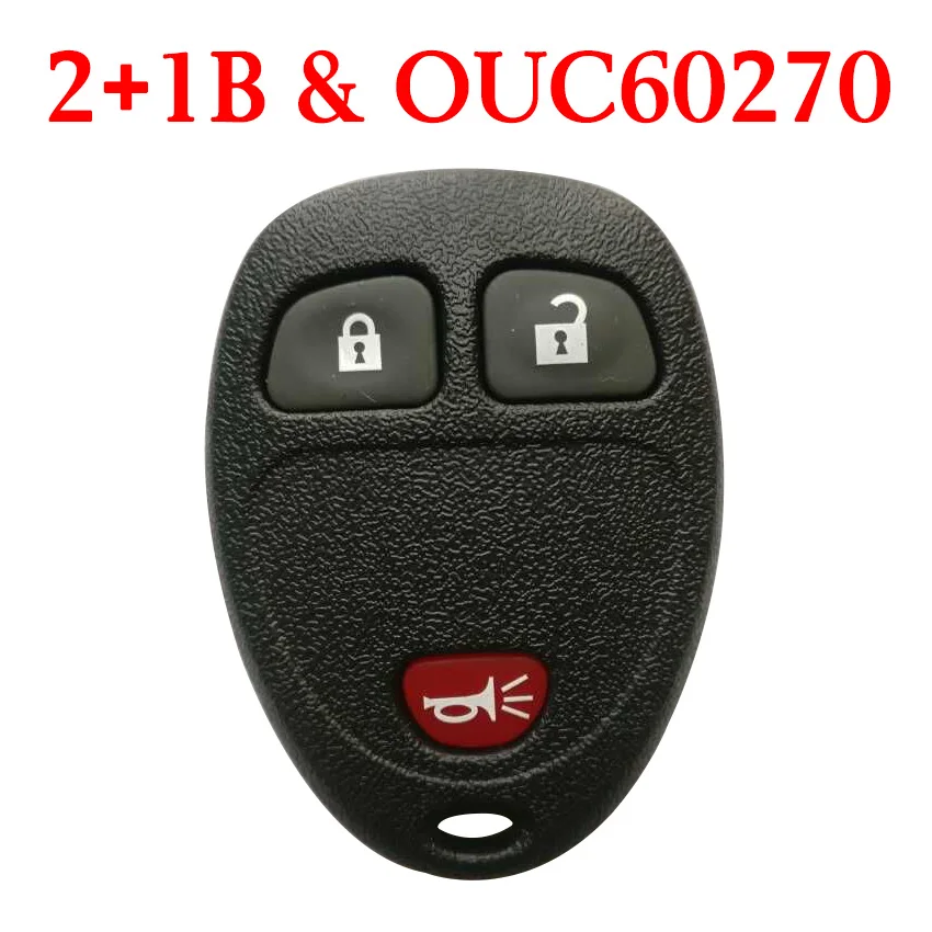 Для G-M B-uick C-hevблузки Pontiac 3 кнопки 315 МГц пульт дистанционного управления-OUC60270 -
