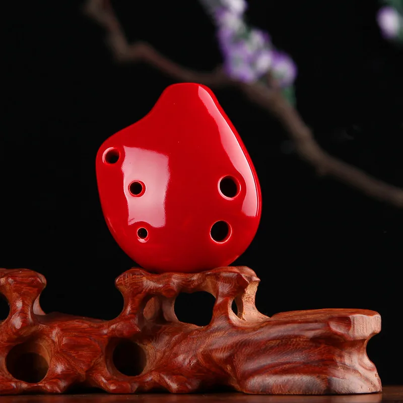 6 отверстий Ocarina Ceramic Alto C Legend of музыкальные инструменты флейта | Спорт и