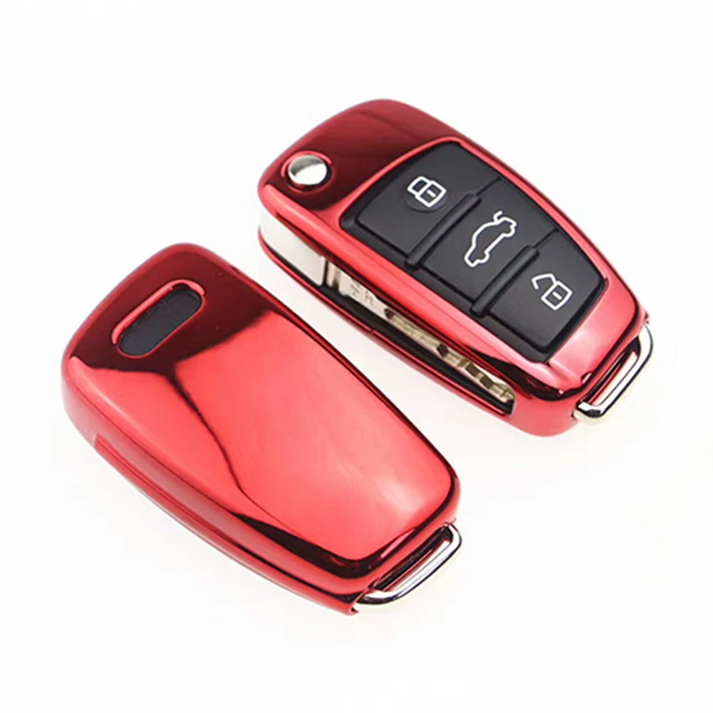 ТПУ складной защитный чехол для автомобильного ключа Audis A1 A3 Q3 S3 S5 S6 R8 Q5 A6|Футляр