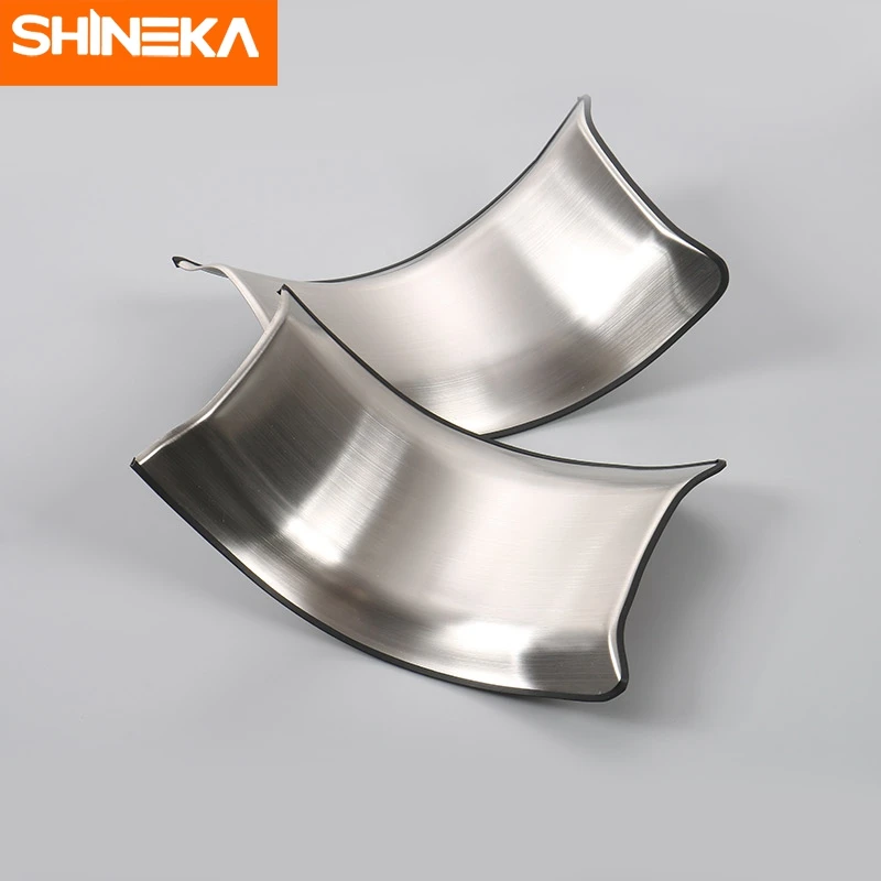 SHINEKA защитная пластина для заднего багажника автомобиля из нержавеющей стали