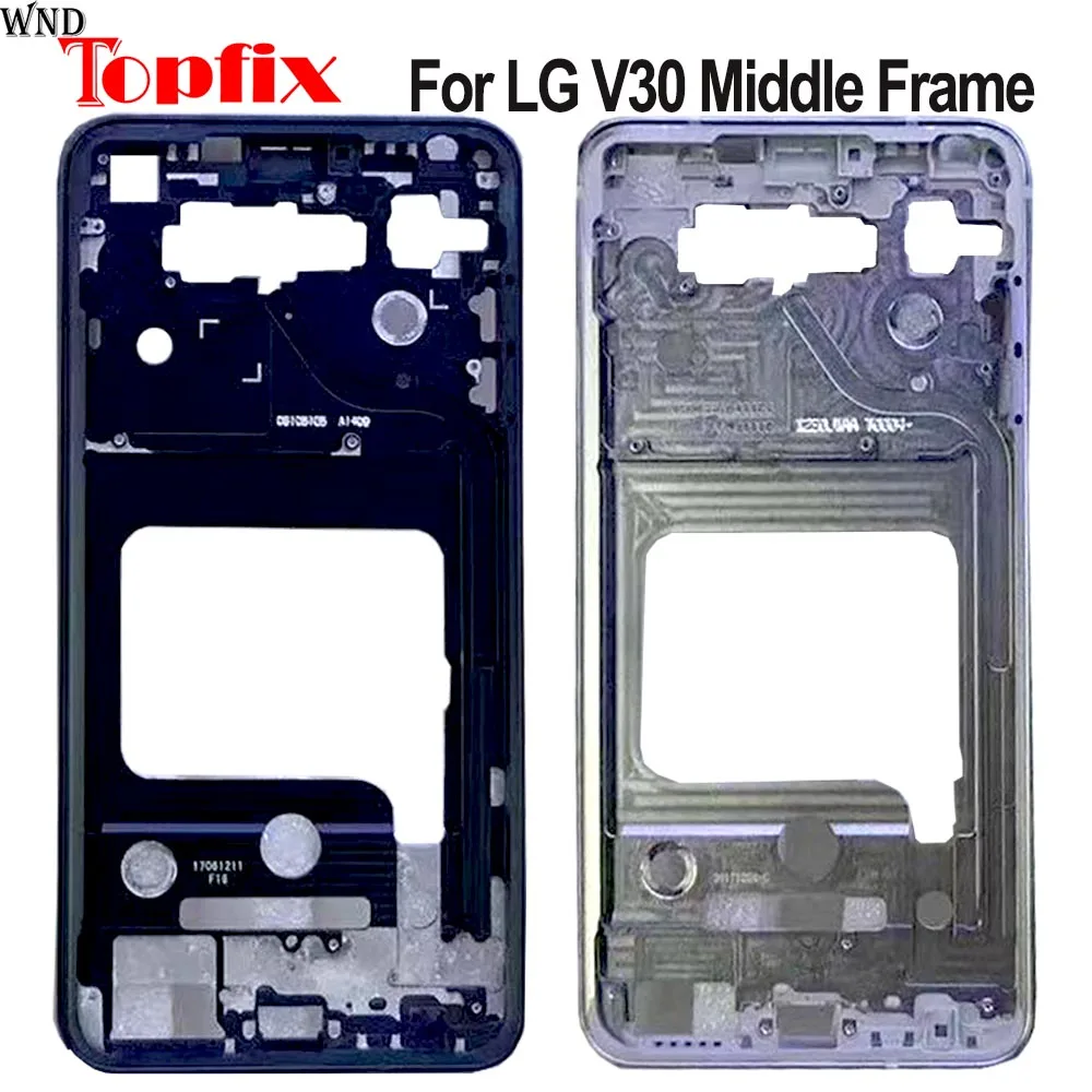 Новинка для LG V30 H930 H930DS H933 средняя рамка Лицевая панель рамка ЖК рамка запасные части для ремонта