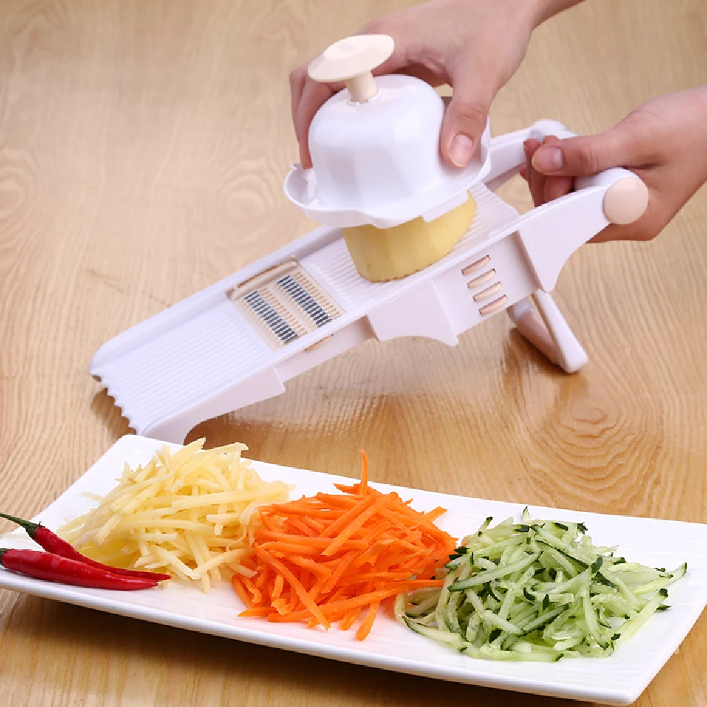 

Vegetable Slicers For Kitchen Multifunctional Slicer Shredder Fruit Peeler Carrot Potato Fruit Drain Grater Chopper Kitchen Tool