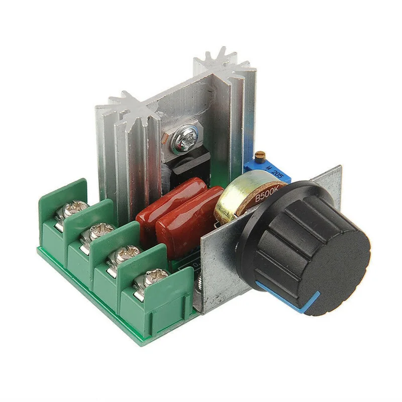 2000 Вт 220 В переменного тока SCR Электрический регулятор напряжения скорости