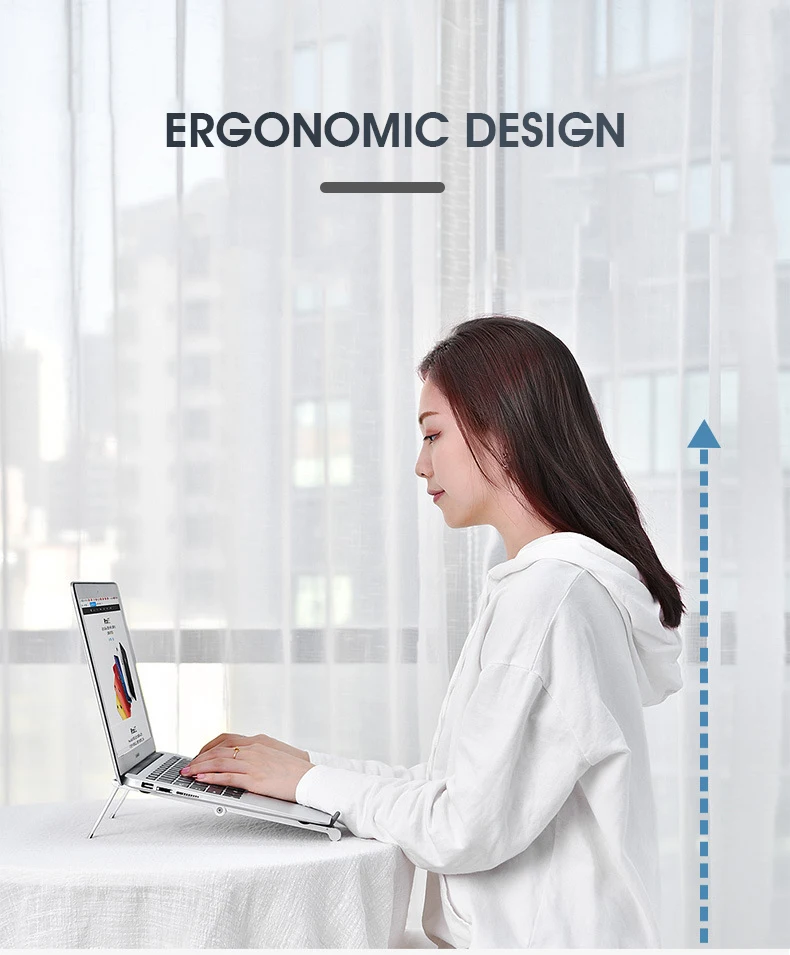 3 в 1 Мини держатель для ноутбука Регулируемая Портативная подставка телефона