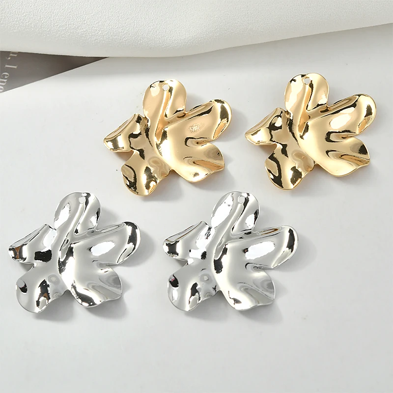 Покрытые медью 18 K настоящий золотой цветок плиссированный ручной работы