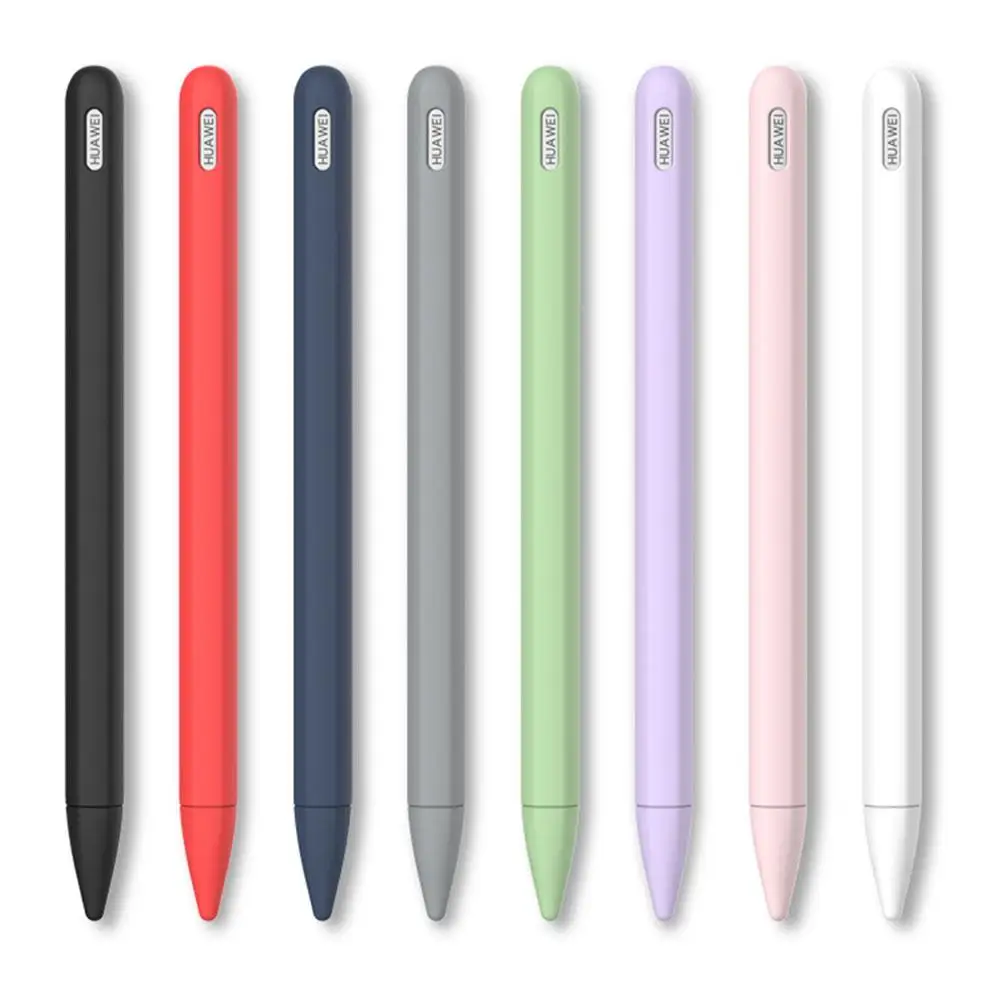 

Anti-scratch Silicone Protective Cover Nib Stylus Pen Case Skin For Huawei M-Pencil Accessories Pencil Pen For Huawei Mate Pad