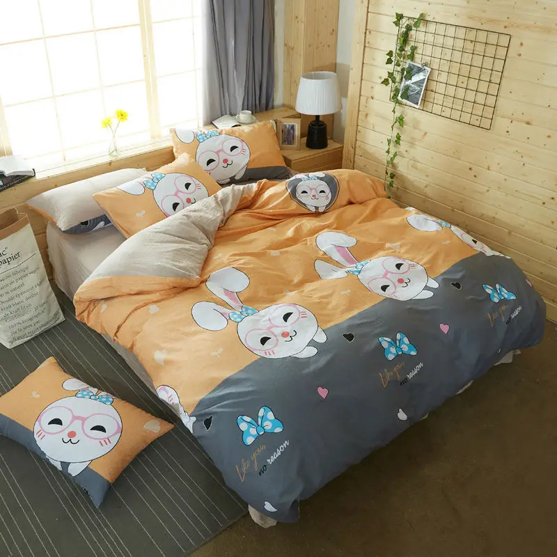 Постельное белье с ананасом домашний текстиль Комплект постельного белья