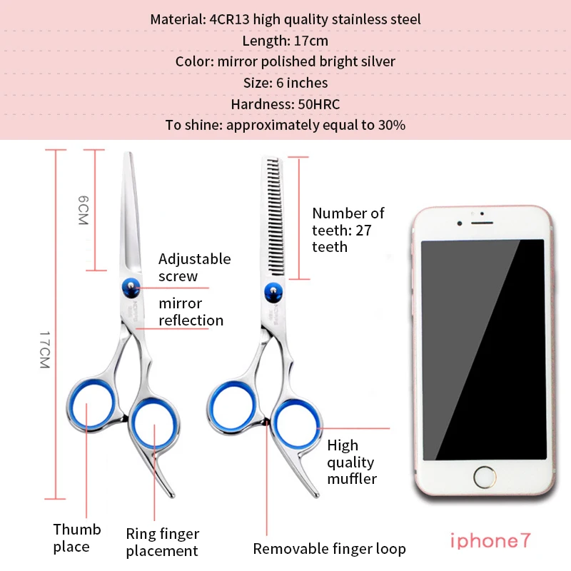 Профессиональный набор парикмахерских ножниц ножницы для стрижки волос
